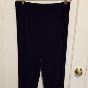Diamond Tea Velour Lounge Pants Royal Blue Sz XL